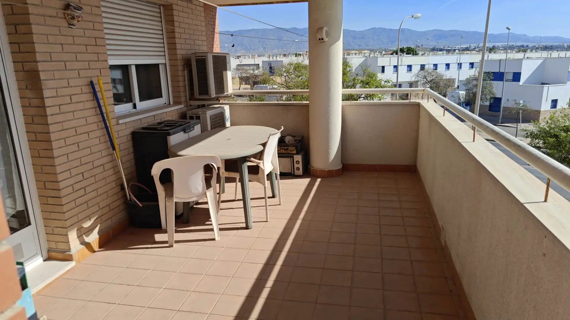 Terrace of Flat for sale in Almería  with Air Conditioner, Heating and Terrace