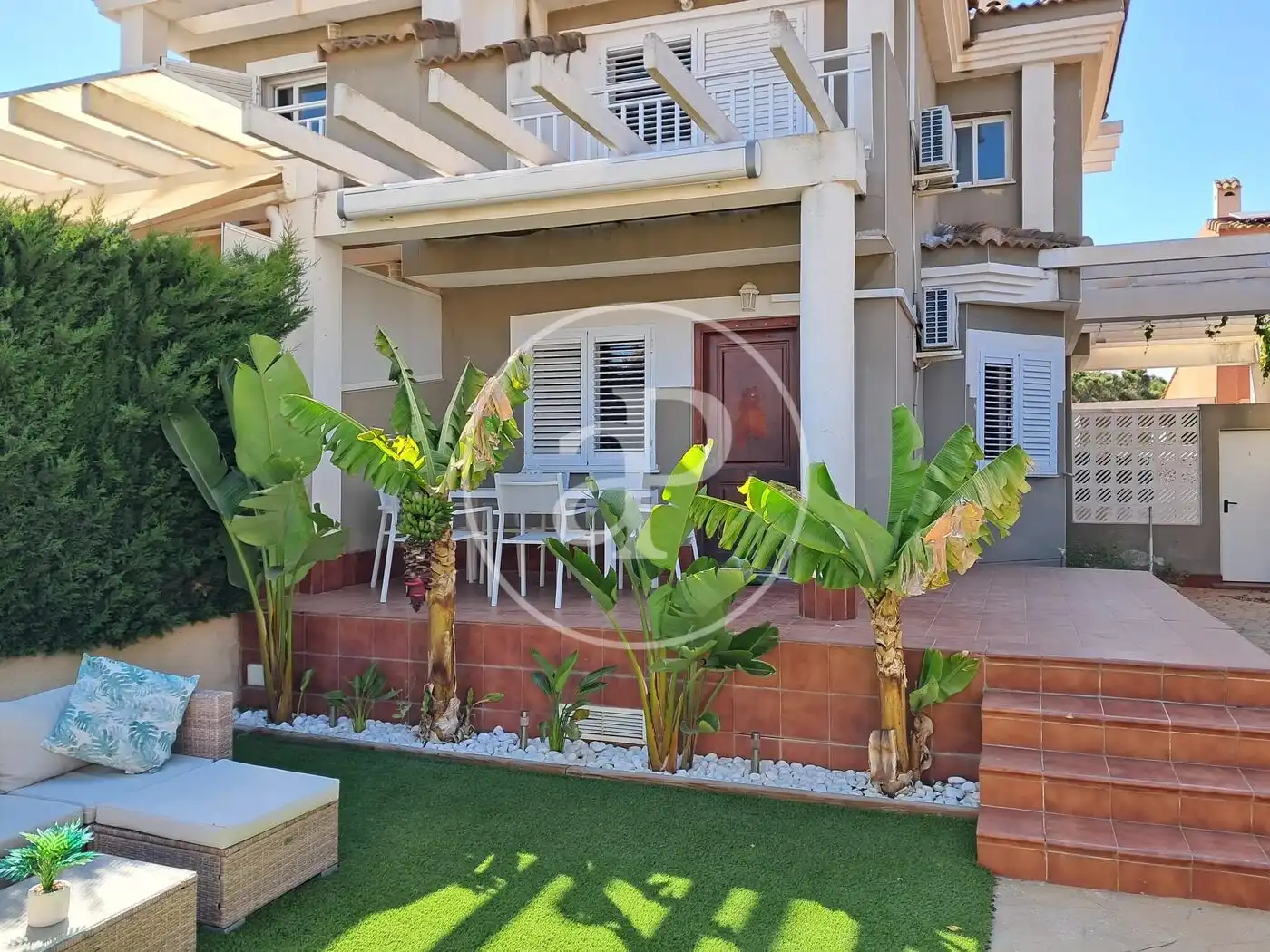 Terrassa de Pis de lloguer en Santa Pola amb Aire condicionat, Calefacció i Jardí privat