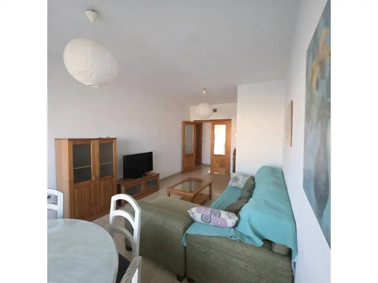 Wohnzimmer von Wohnung zur Miete in Cartagena mit Klimaanlage, Heizung und Möbliert