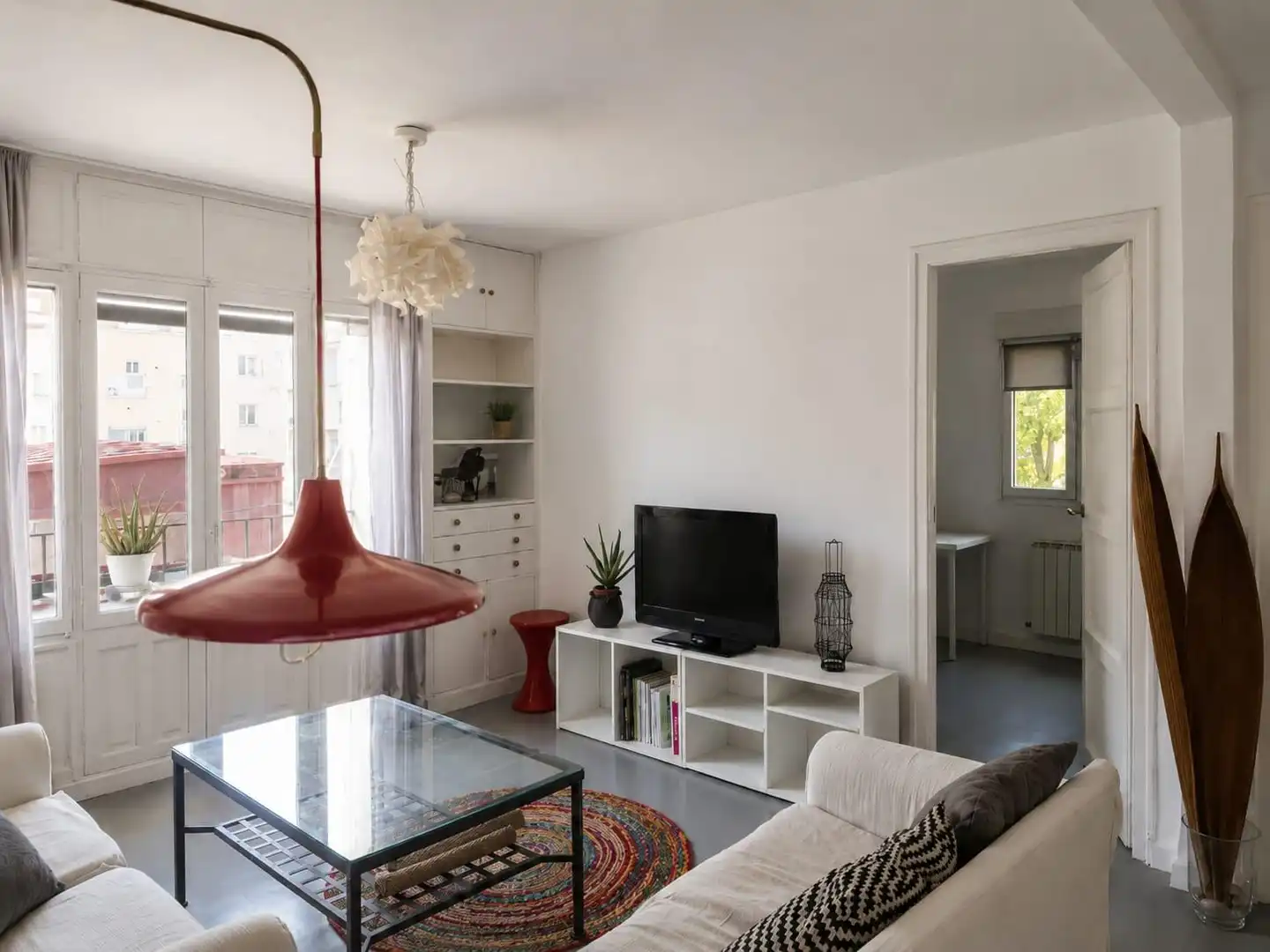 Sala de estar de Piso en venta en Madrid con Calefacción y Balcón
