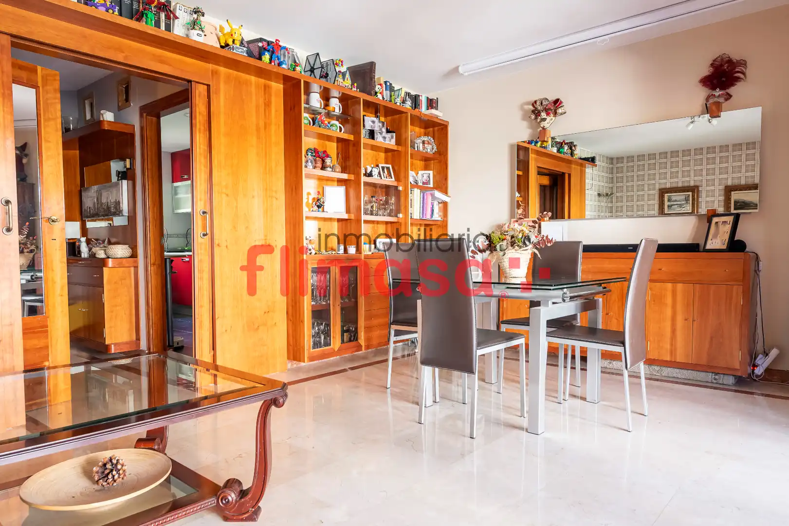 Comedor de Casa adosada en venta en Villaviciosa de Odón con Aire acondicionado, Calefacción y Jardín privado