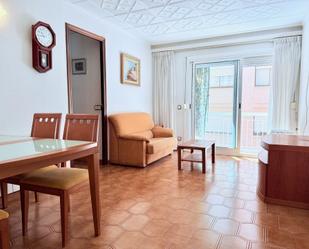 Living room of Flat for sale in Sant Feliu de Llobregat  with Heating, Parquet flooring and Furnished