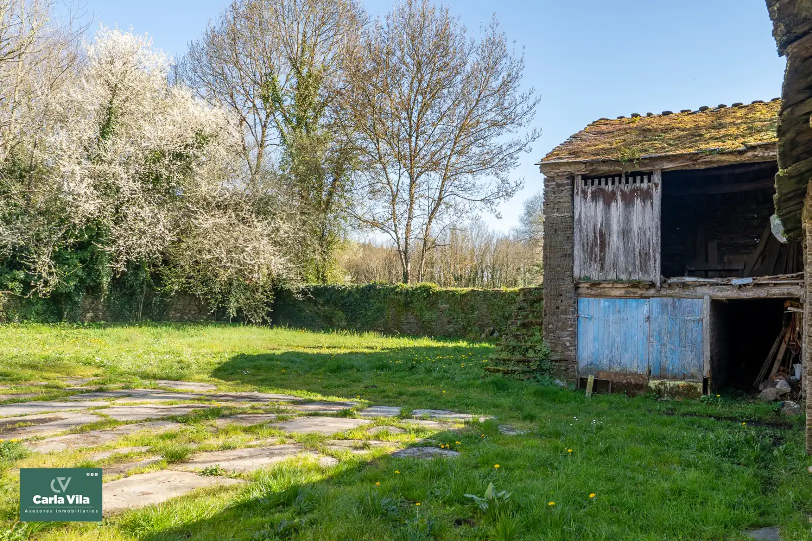 Vista exterior de Finca rústica en venta en Lugo con Jardín privado y Balcón