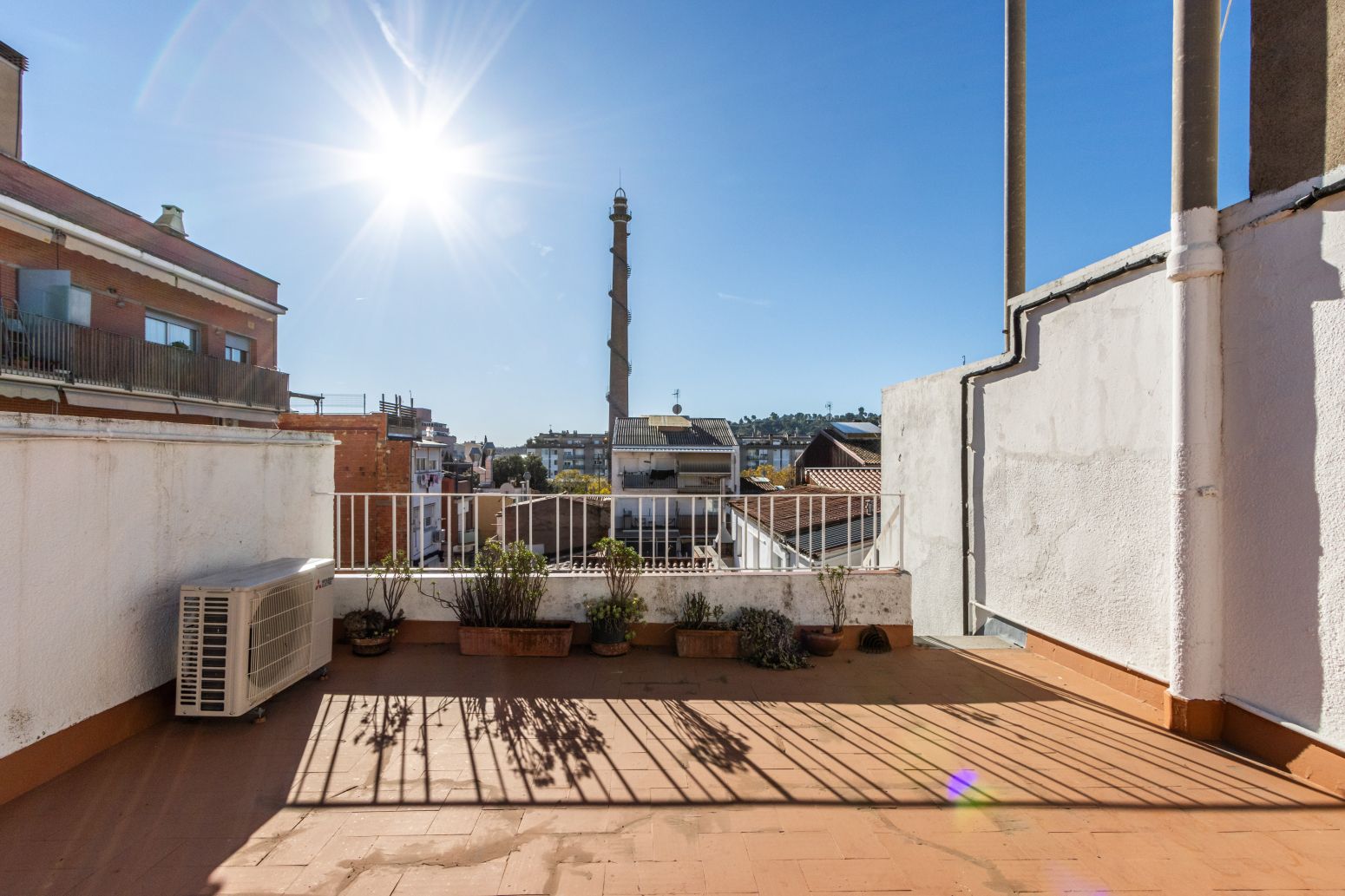 Terrace of Flat for sale in Terrassa  with Air Conditioner, Heating and Terrace