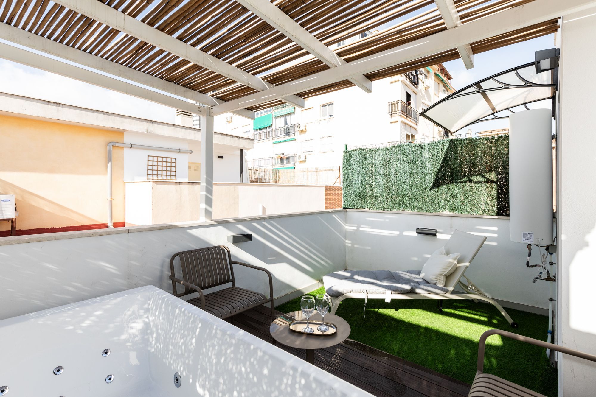 Terrace of Single-family semi-detached for sale in Málaga Capital  with Terrace