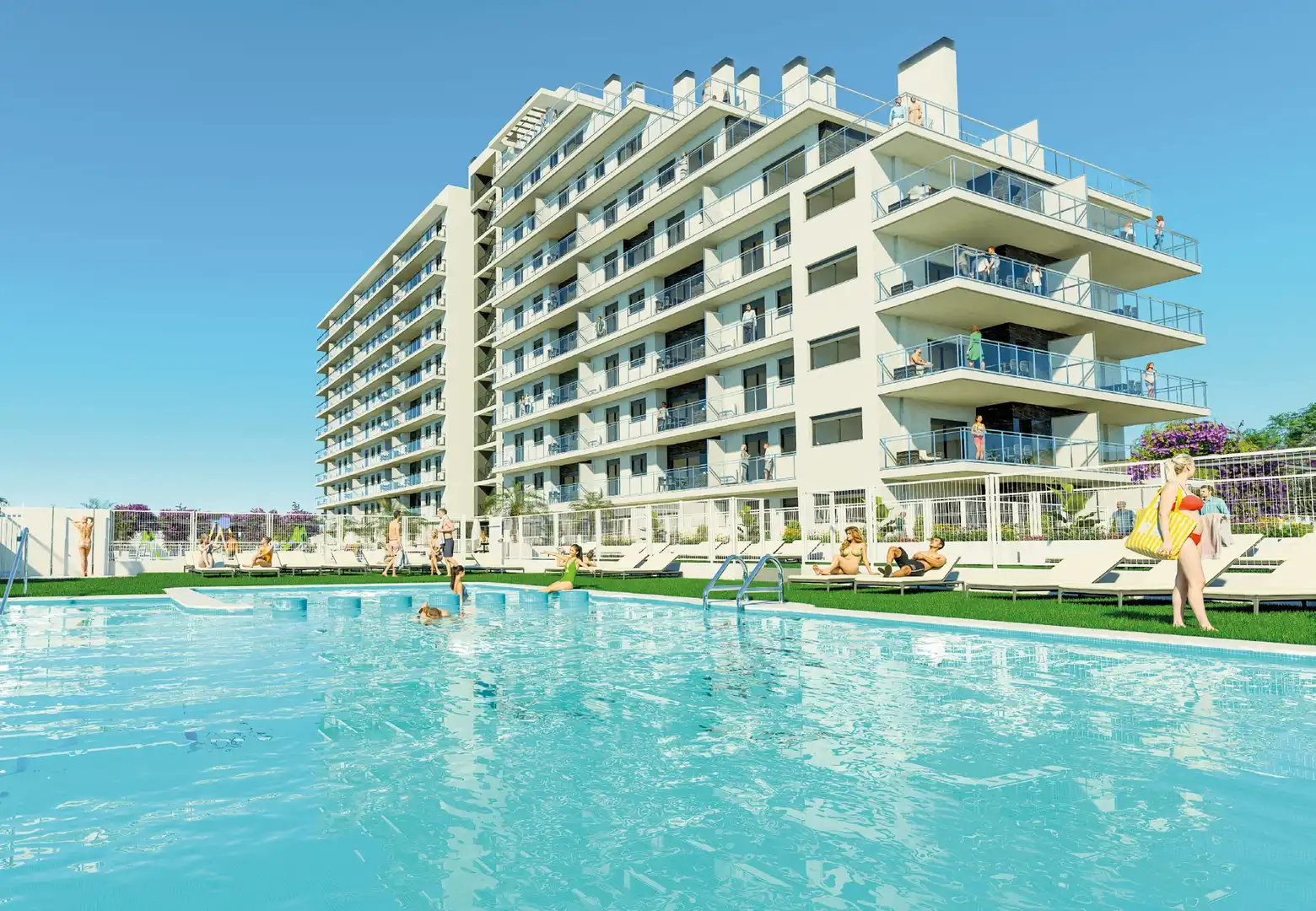 Pis amb piscina en venda a Cabanes