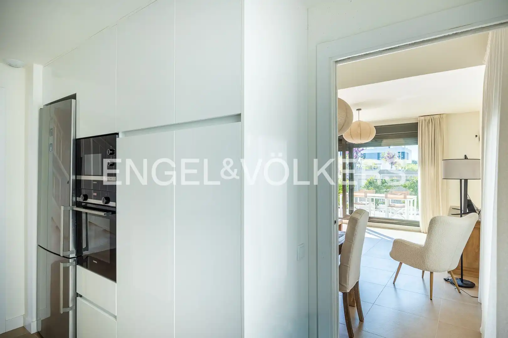 Kitchen of Detached homes for sale in Mairena del Aljarafe  with Air Conditioner, Heating and Private garden