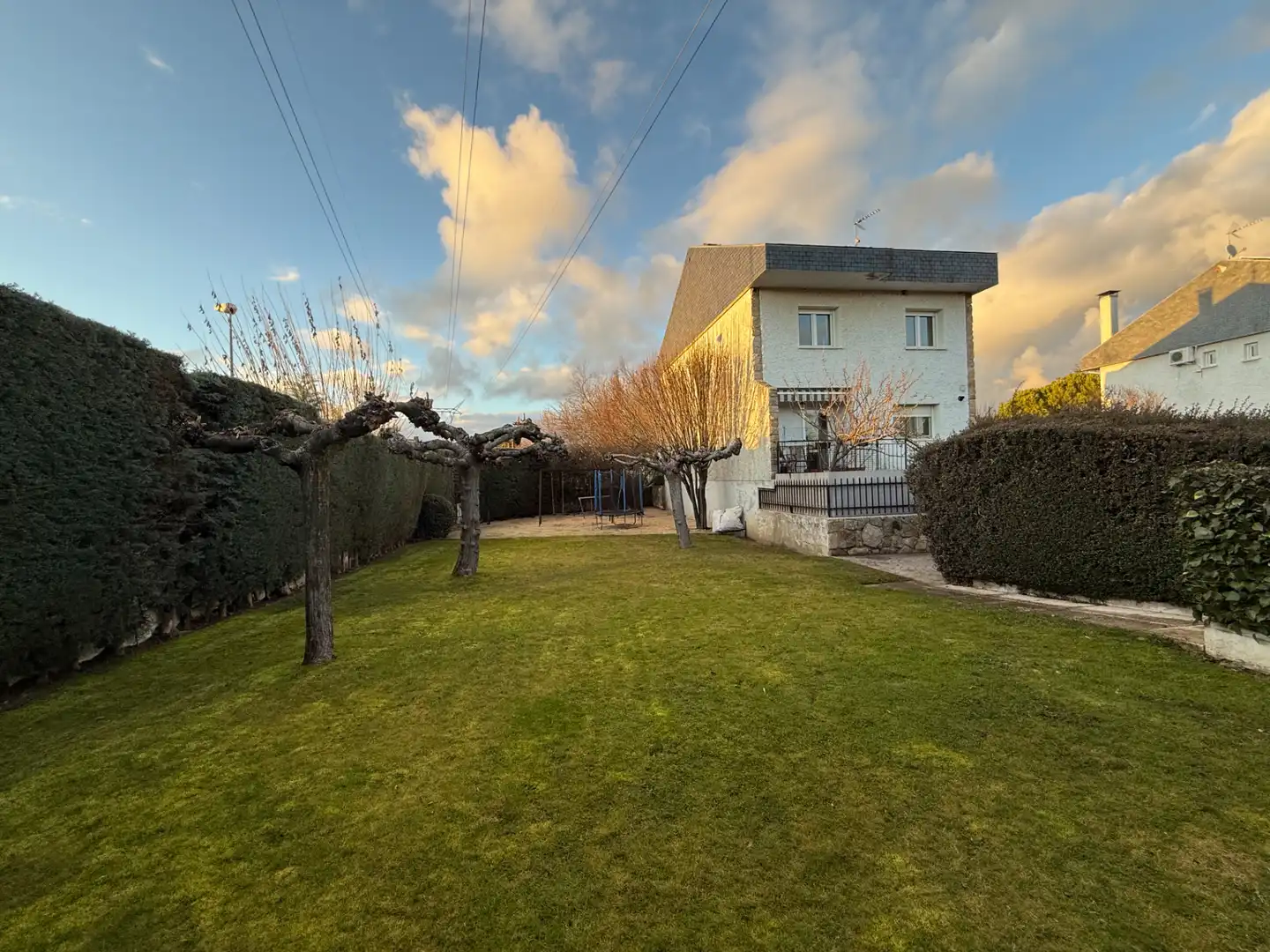 Jardín de Casa o chalet en venta en Galapagar con Calefacción, Jardín privado y Terraza