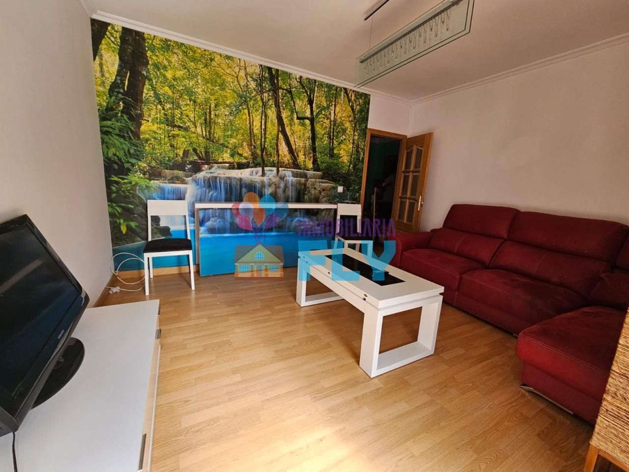 Living room of Flat to rent in Ourense Capital   with Heating and Parquet flooring