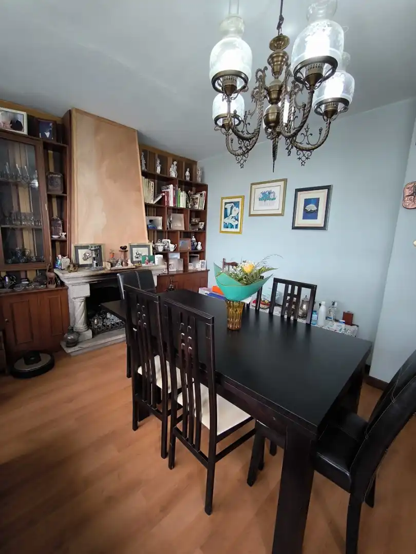 Esszimmer von Wohnung zum Verkauf in Vilagarcía de Arousa mit Heizung, Parkett und Abstellraum