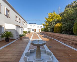 Exterior view of House or chalet for sale in  Granada Capital  with Private garden, Parquet flooring and Terrace