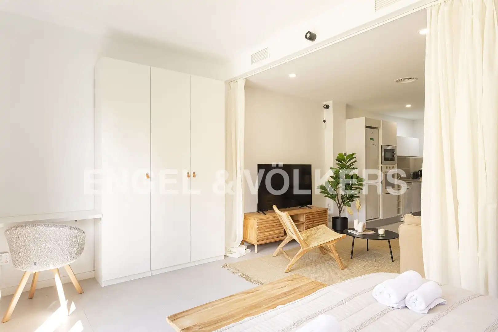 Habitación de Piso de alquiler en Barcelona con Aire acondicionado, Calefacción y Amueblado