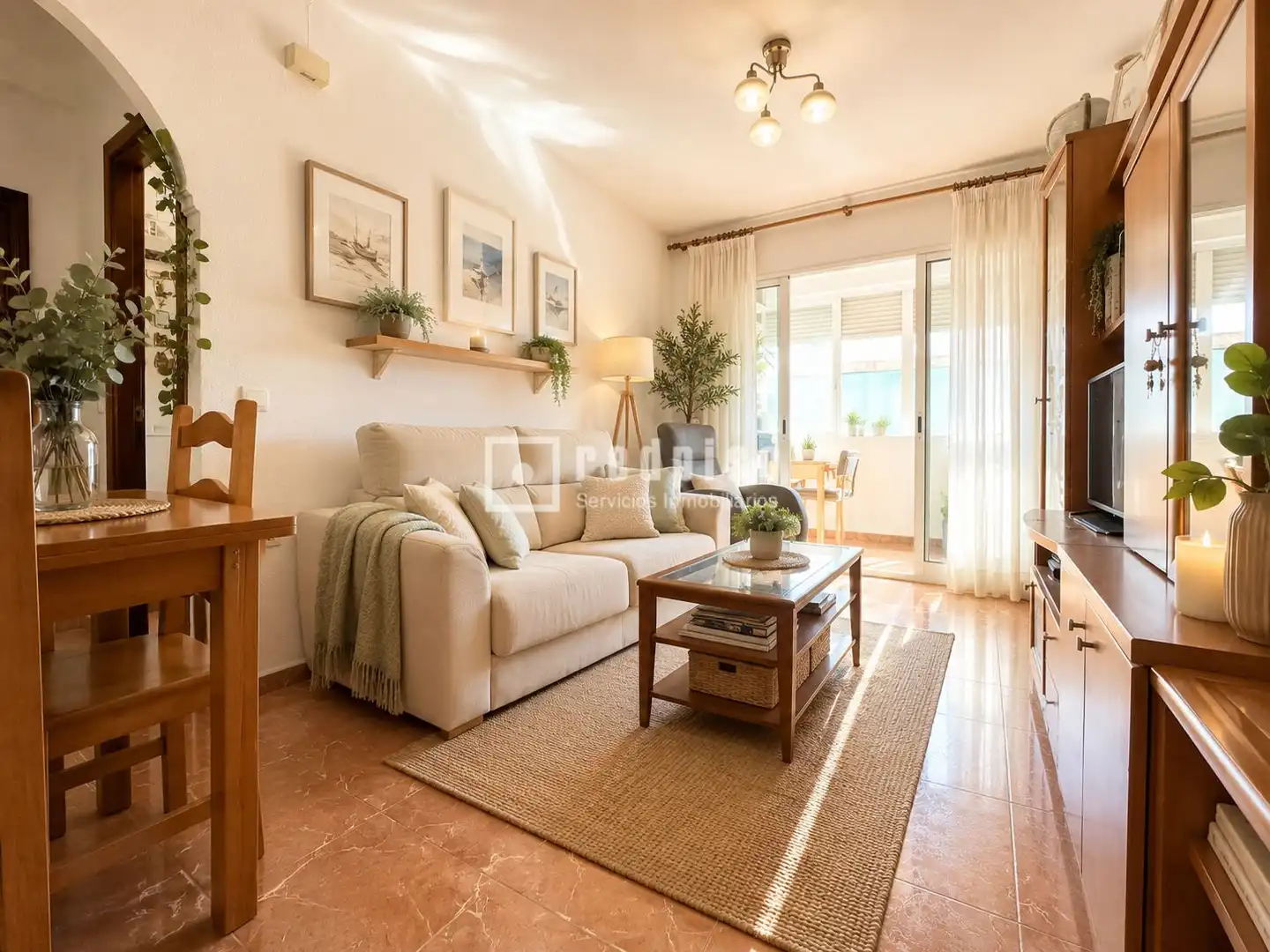 Sala d'estar de Pis en venda en Málaga