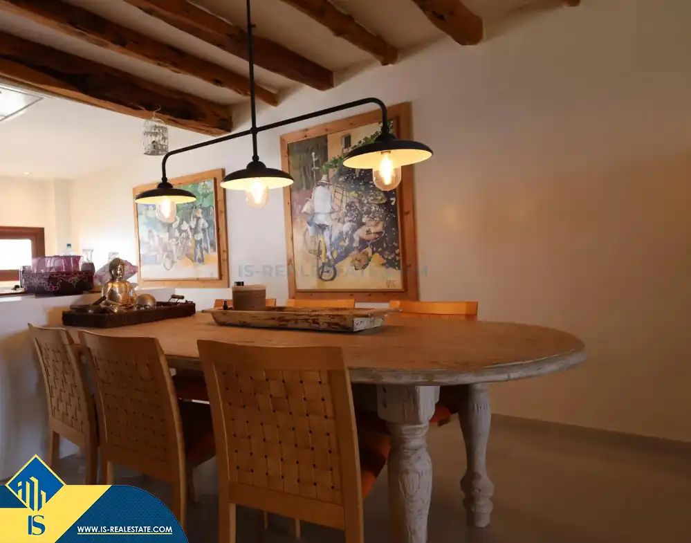 Esszimmer von Wohnung zum Verkauf in Santa Eulària des Riu mit Terrasse, Möbliert und Gemeinschaftspool
