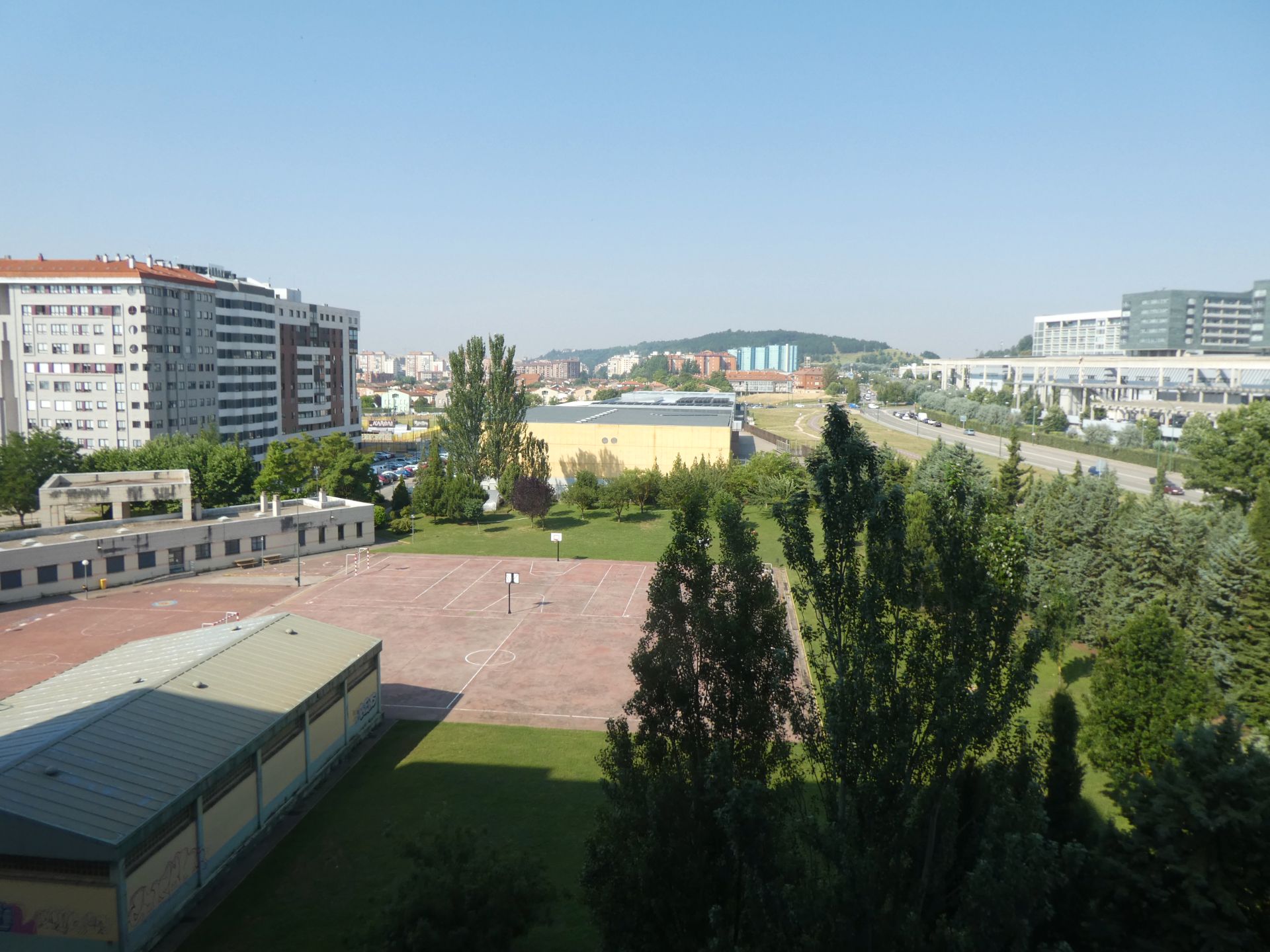 Parking of Flat to rent in Burgos Capital  with Heating, Parquet flooring and Terrace
