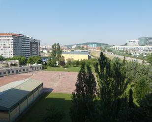Parking of Flat to rent in Burgos Capital  with Heating, Parquet flooring and Terrace
