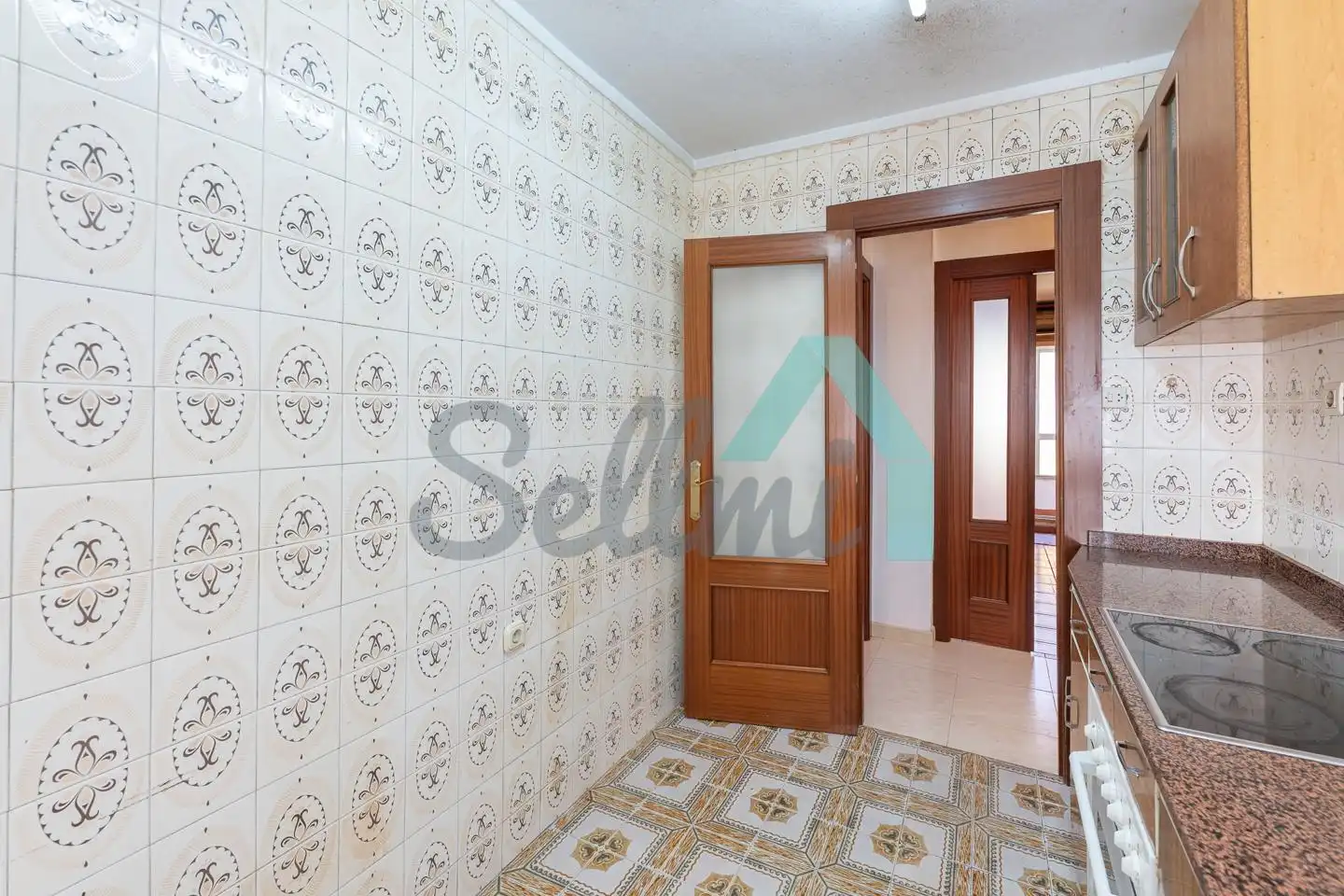 Küche von Wohnung zum Verkauf in Avilés mit Heizung und Terrasse