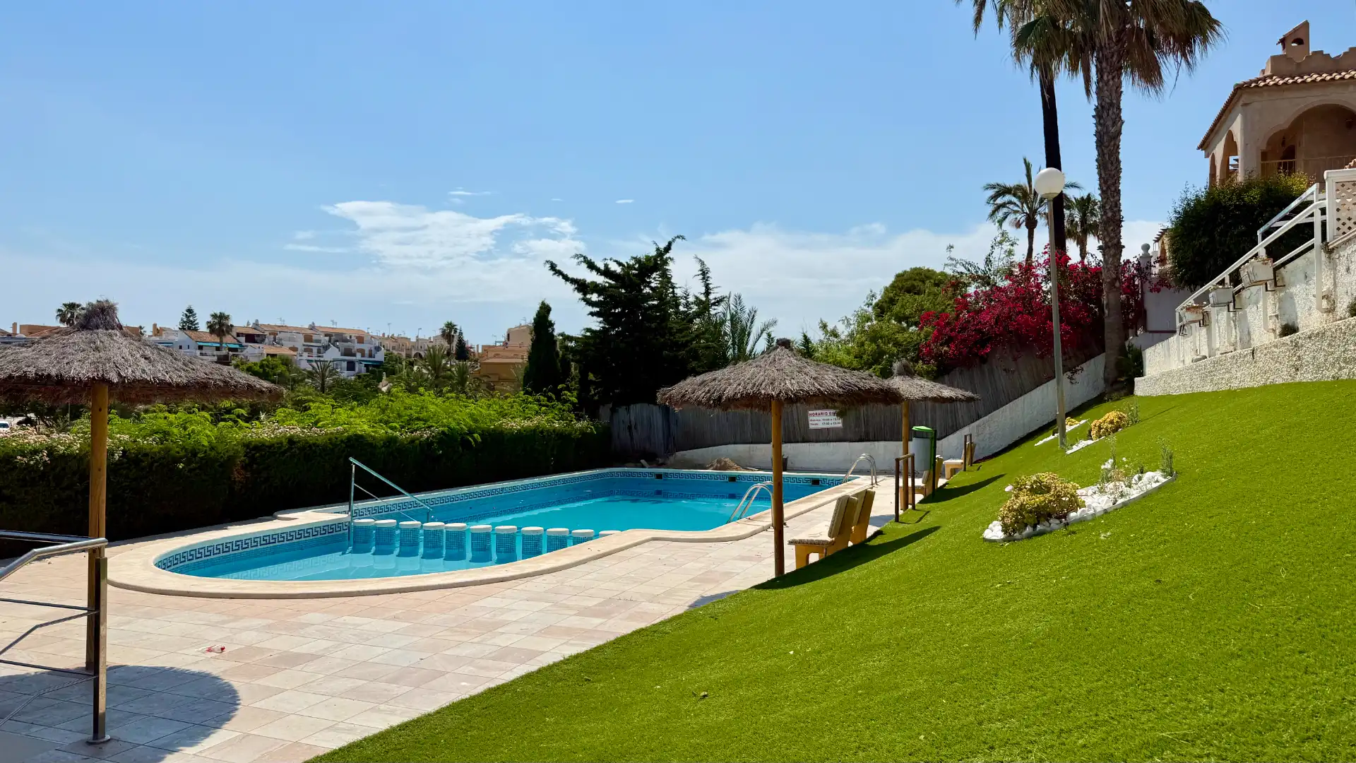 Schwimmbecken von Wohnung zum Verkauf in Mazarrón mit Abstellraum, Möbliert und Balkon