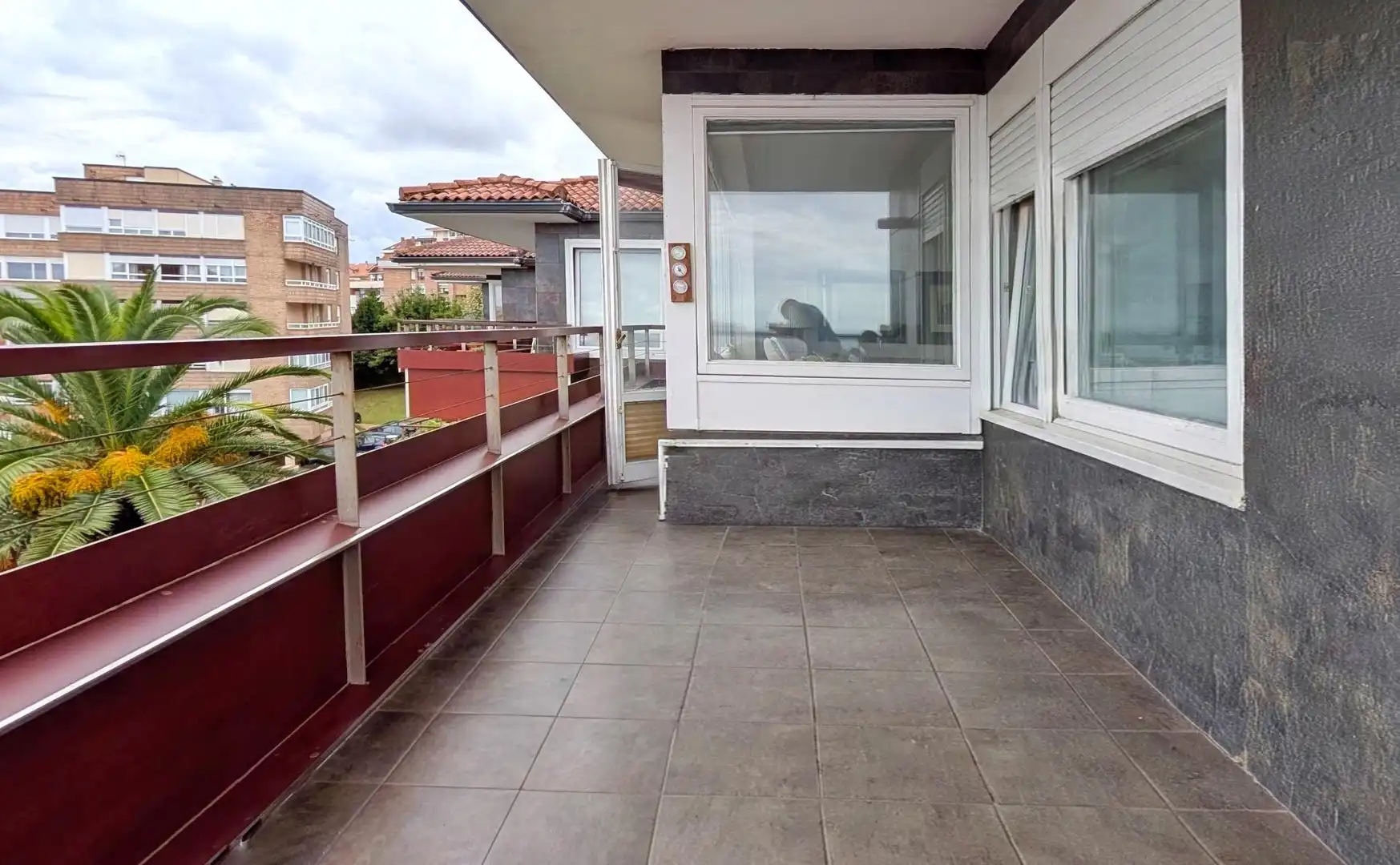 Terrace of Flat for sale in Santander  with Heating, Terrace and Storage room