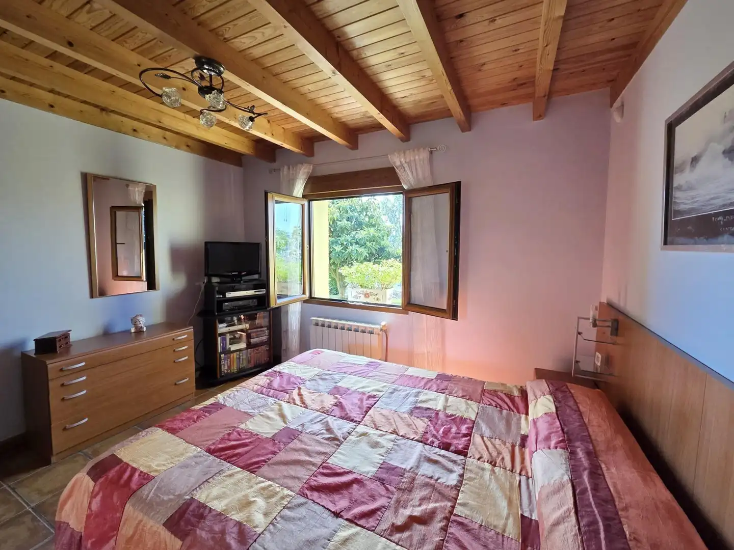 Schlafzimmer von Haus oder Chalet zum Verkauf in Piélagos mit Privatgarten, Terrasse und Abstellraum