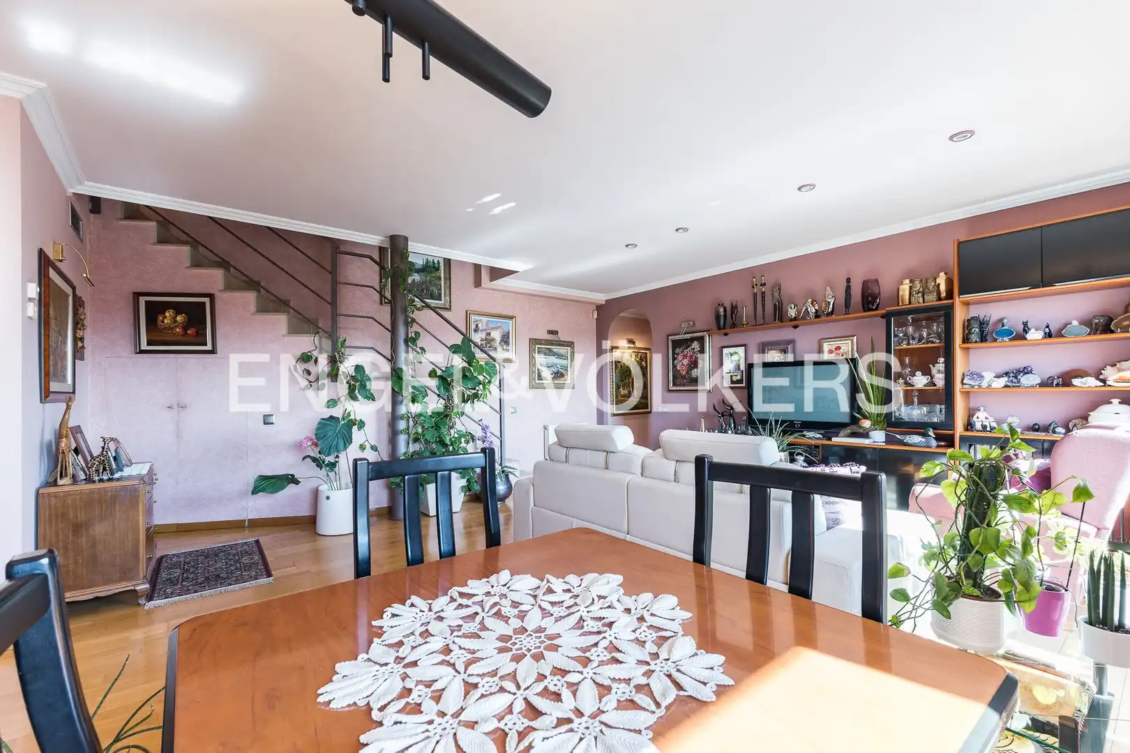 Sala d'estar de Àtic en venda en Sant Feliu de Llobregat amb Aire condicionat, Calefacció i Terrassa