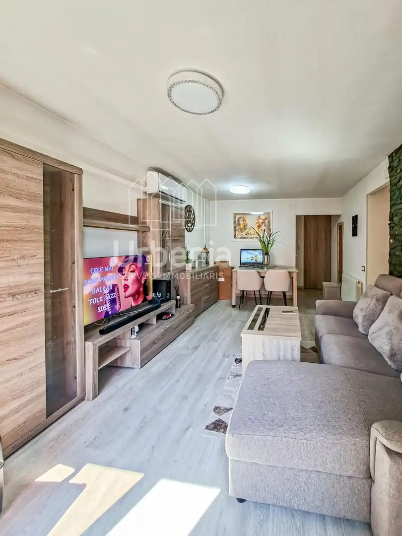 Wohnzimmer von Wohnung zum Verkauf in Mataró mit Klimaanlage, Heizung und Terrasse