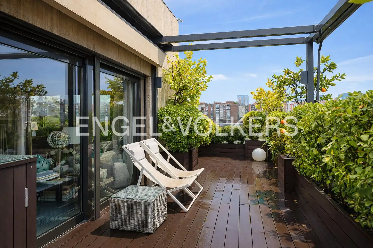 Terrasse von Dachboden zum Verkauf in Madrid mit Klimaanlage, Heizung und Terrasse