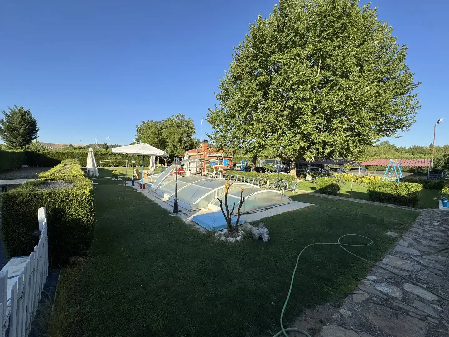 Piscina de Finca rústica en venda en Grijota amb Jardí privat, Traster i Piscina