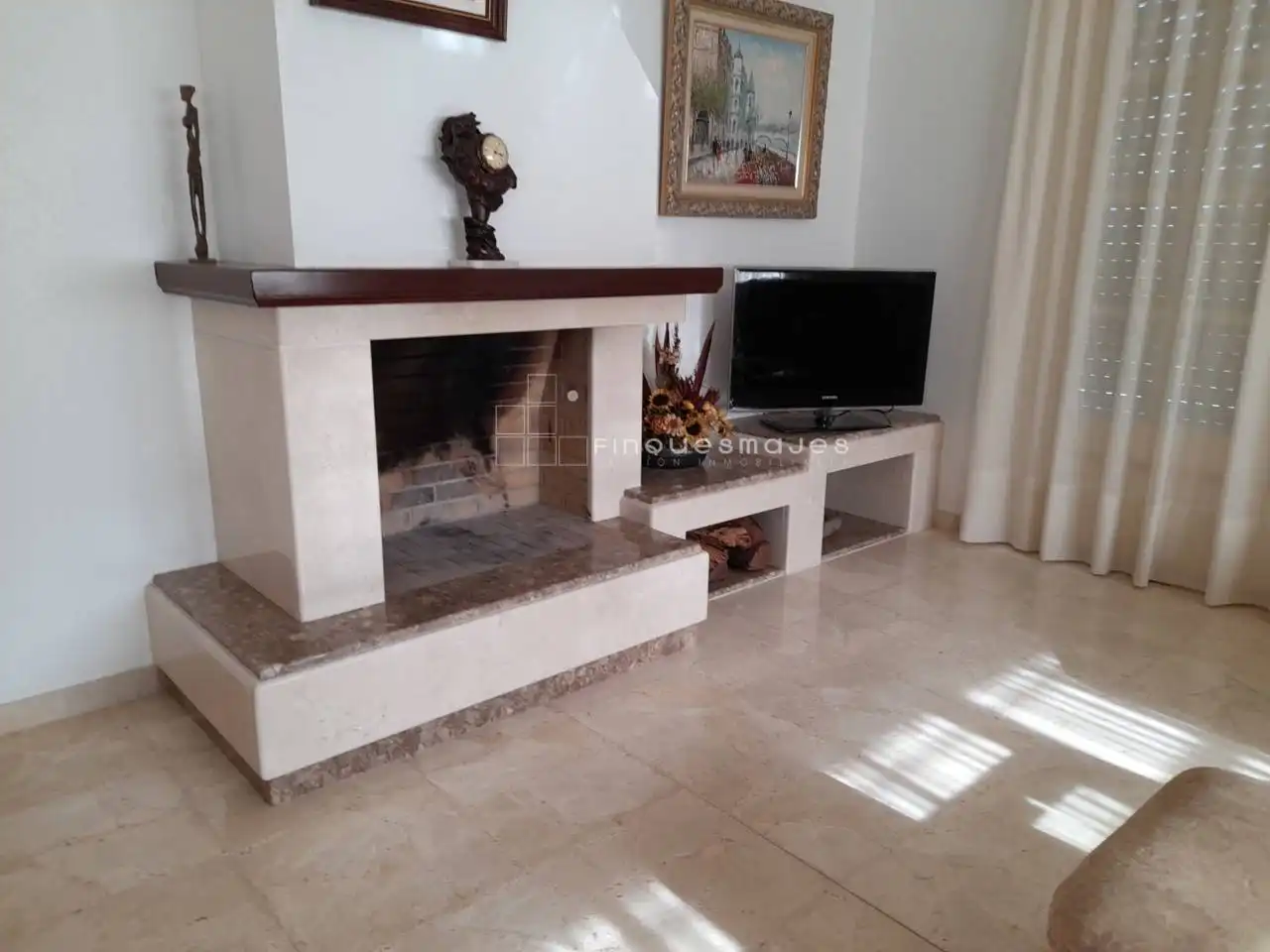 Living room of Country homes for sale in Sentmenat  with Air Conditioner, Heating and Private garden