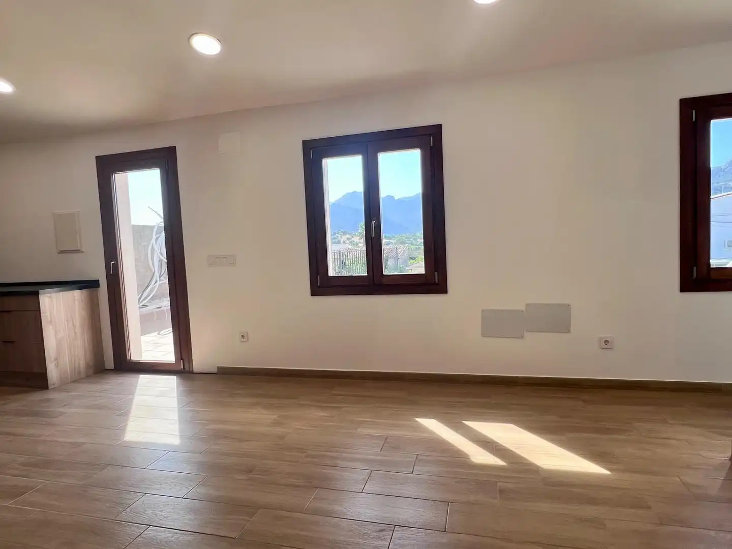 Living room of Flat for rent in Campanet  with Air Conditioner and Terrace
