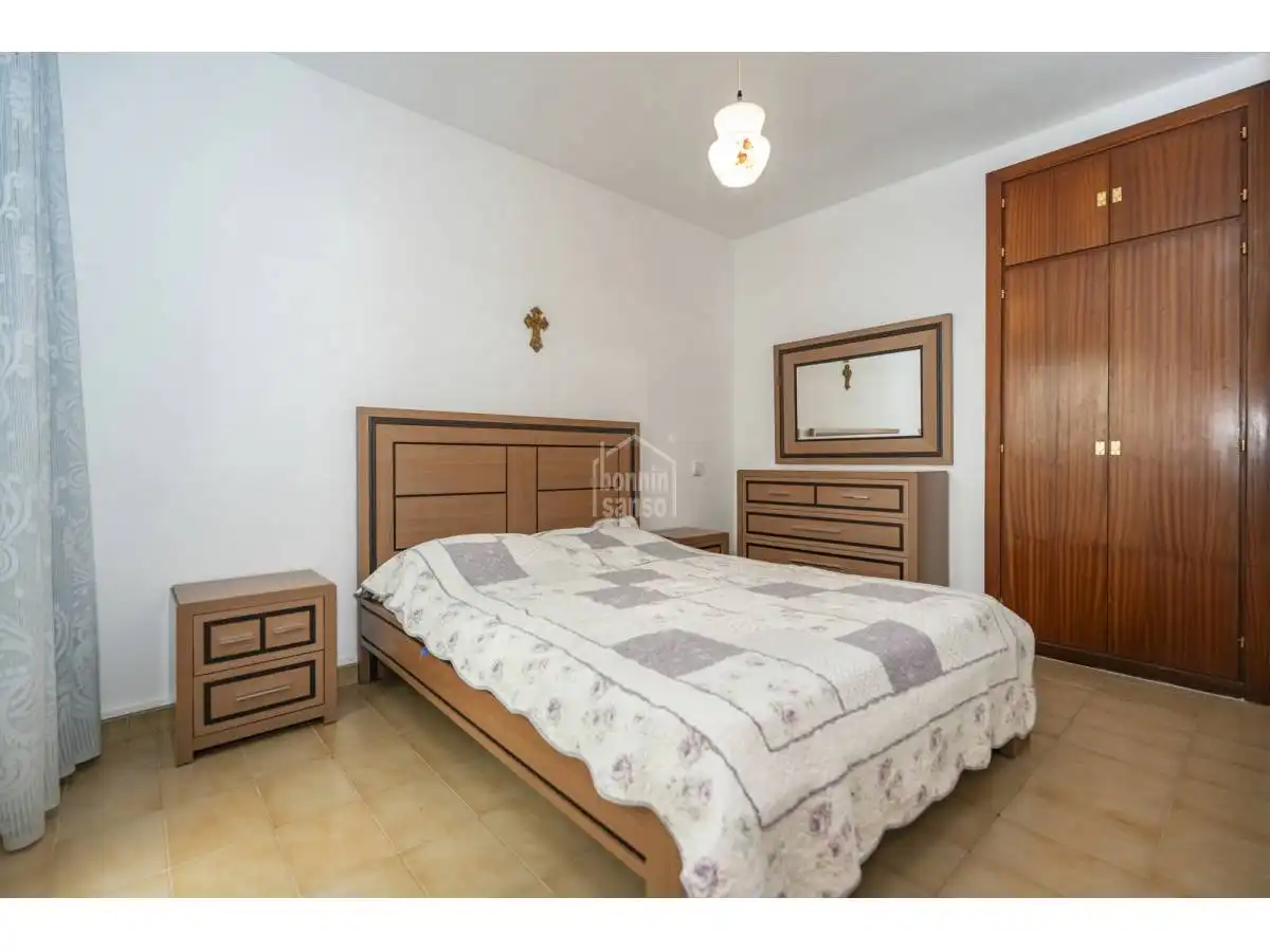 Dormitori de Apartament en venda en Maó - Mahón amb Terrassa
