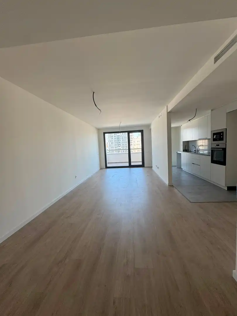 Sala de estar de Piso de alquiler en Valencia con Aire acondicionado, Calefacción y Parquet