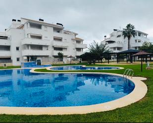 Swimming pool of Attic for sale in El Verger  with Air Conditioner, Heating and Private garden