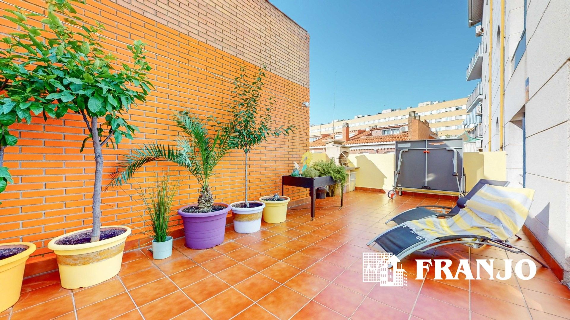 Terrace of Flat for sale in Barberà del Vallès  with Air Conditioner, Heating and Terrace