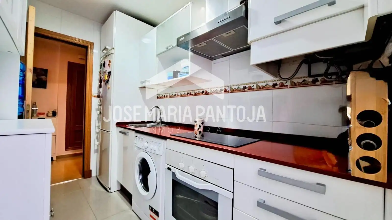 Kitchen of Flat for sale in Jerez de la Frontera  with Air Conditioner and Furnished