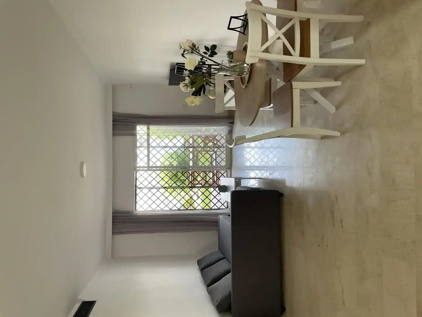 Esszimmer von Wohnung zur Miete in Marbella mit Klimaanlage, Privatgarten und Schwimmbad