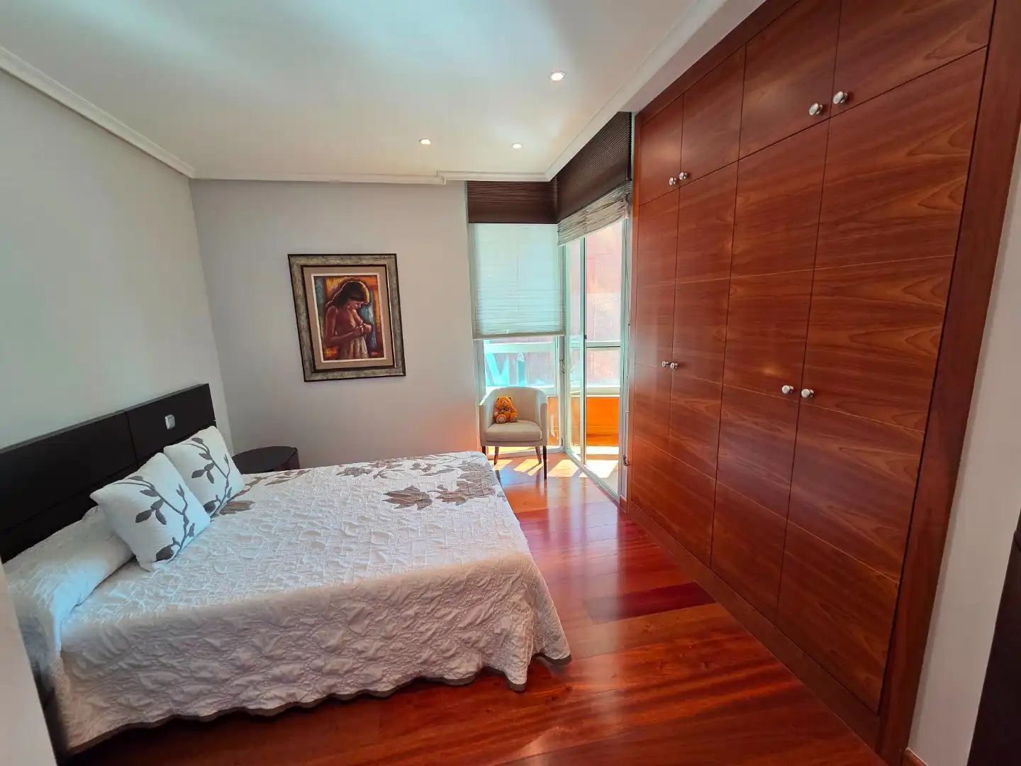 Schlafzimmer von Wohnung zum Verkauf in Burgos mit Heizung, Terrasse und Abstellraum