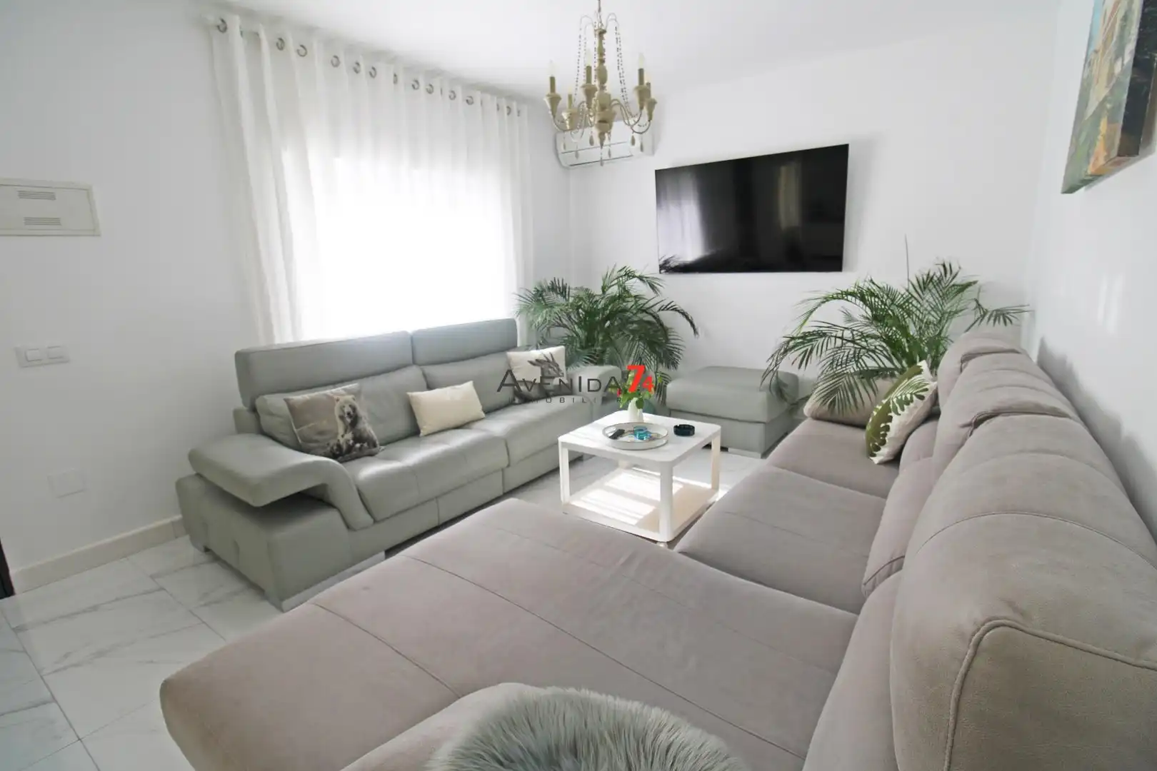 Living room of Houses for sale in Lorca  with Air Conditioner, Heating and Private garden