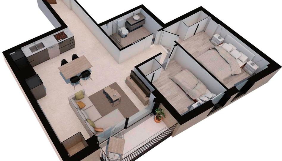 Foto 1 de Pis en venda a Carrer de Montserrat, Caputxins - Ambulatori, Barcelona