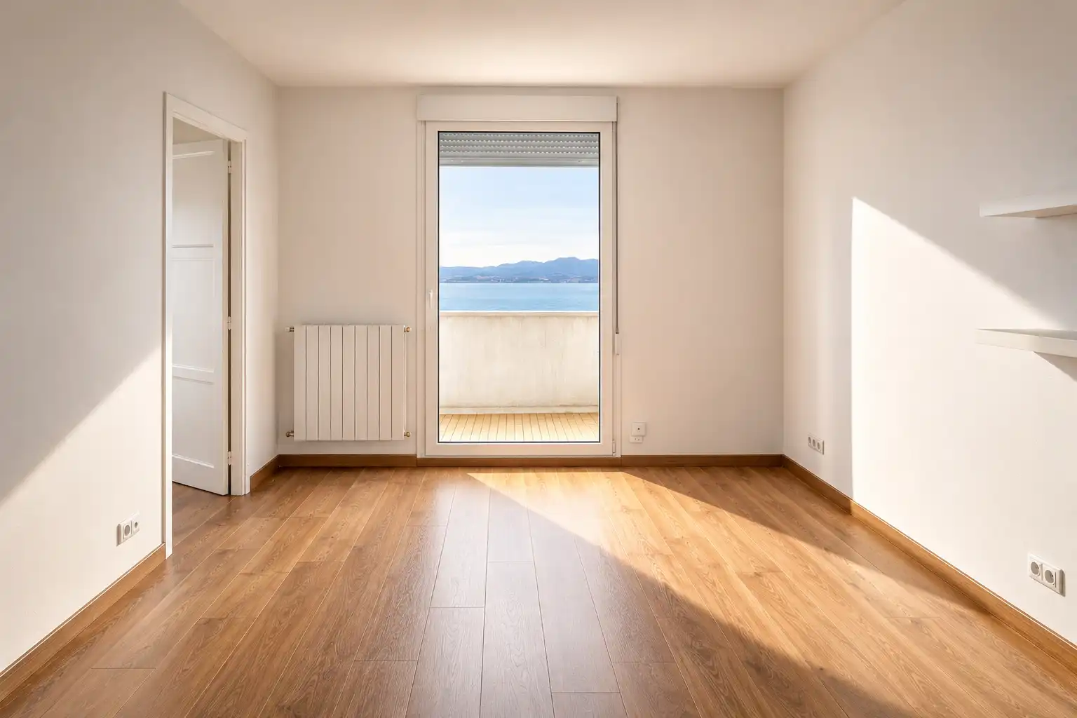 Terrasse von Wohnung zur Miete in Santander mit Heizung und Ofen