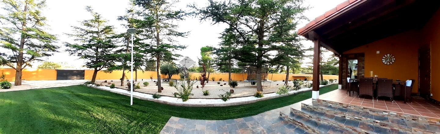 Garden of House or chalet to rent in  Teruel Capital  with Heating, Private garden and Parquet flooring