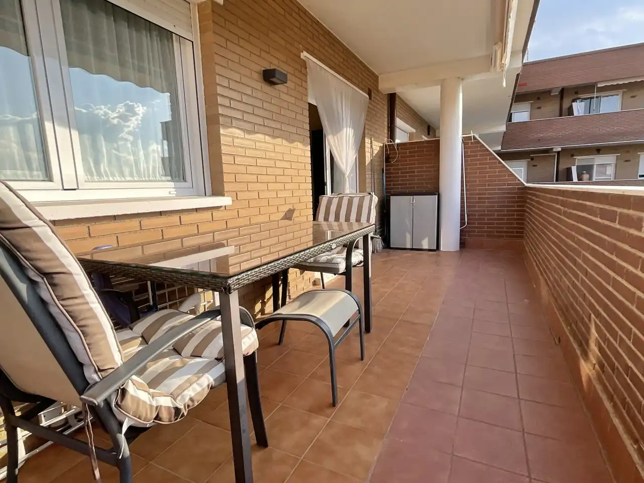 Terrace of Flat for sale in Alesanco  with Heating, Terrace and Furnished