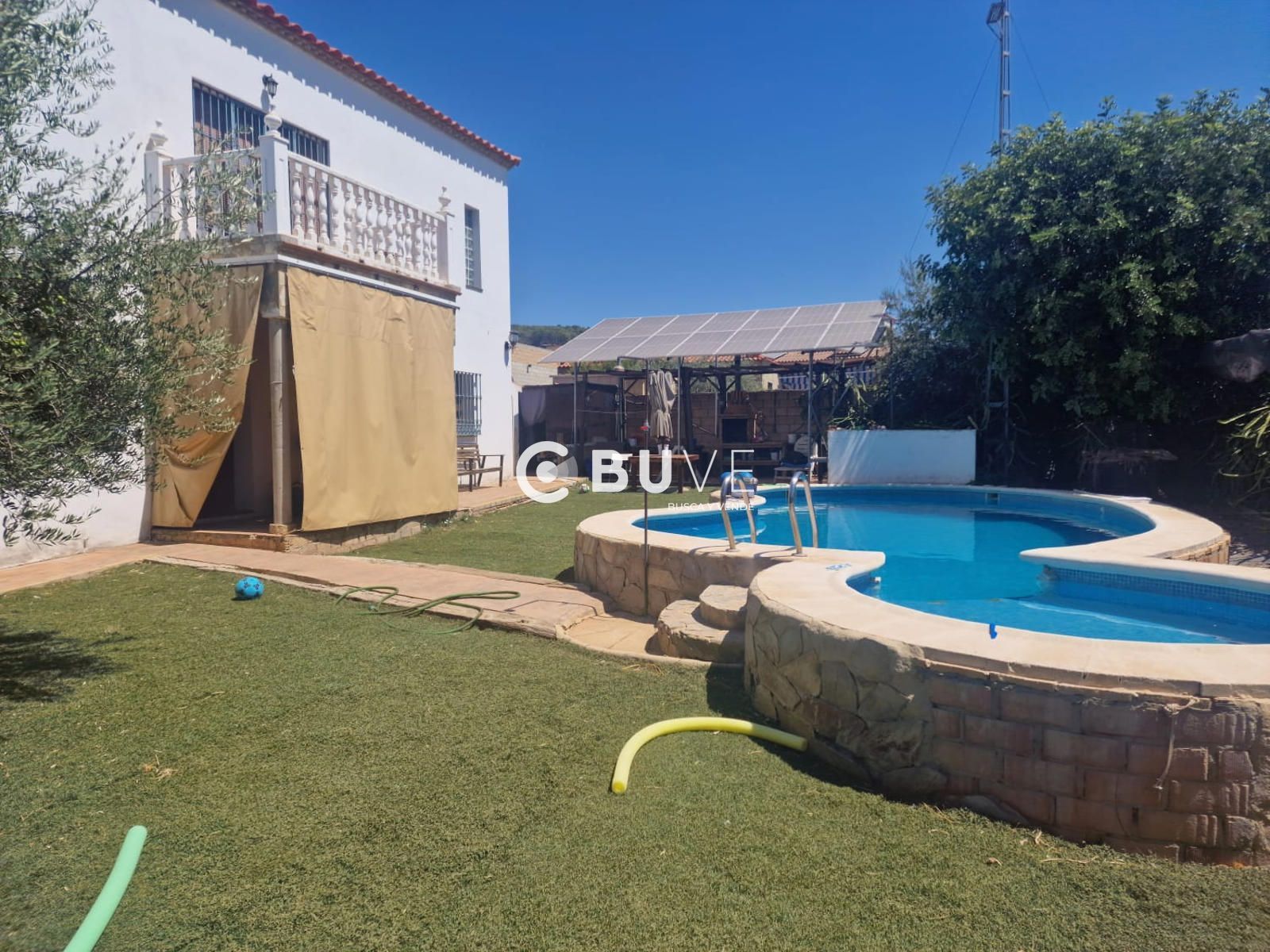 Swimming pool of House or chalet for sale in Montellano  with Heating, Storage room and Swimming Pool