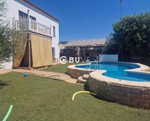 Swimming pool of House or chalet for sale in Montellano  with Heating, Storage room and Swimming Pool