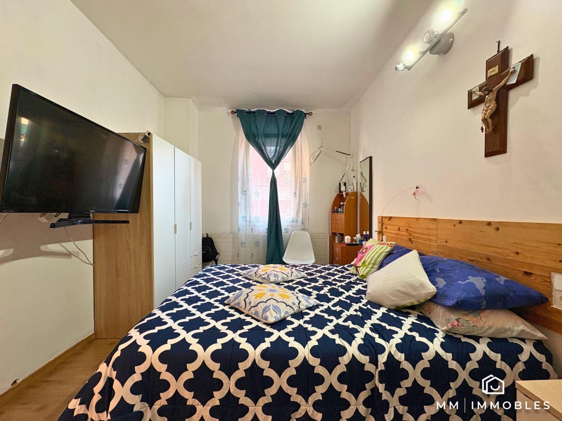 Bedroom of Flat for sale in Granollers  with Heating, Parquet flooring and Terrace