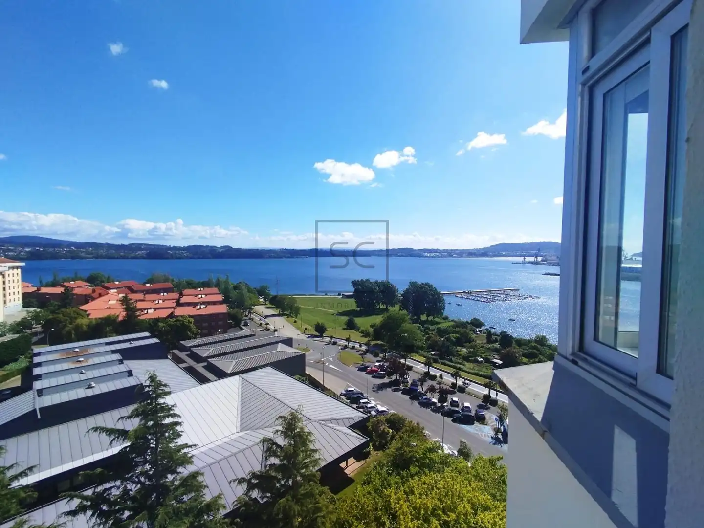 Vista exterior de Piso en venta en Ferrol