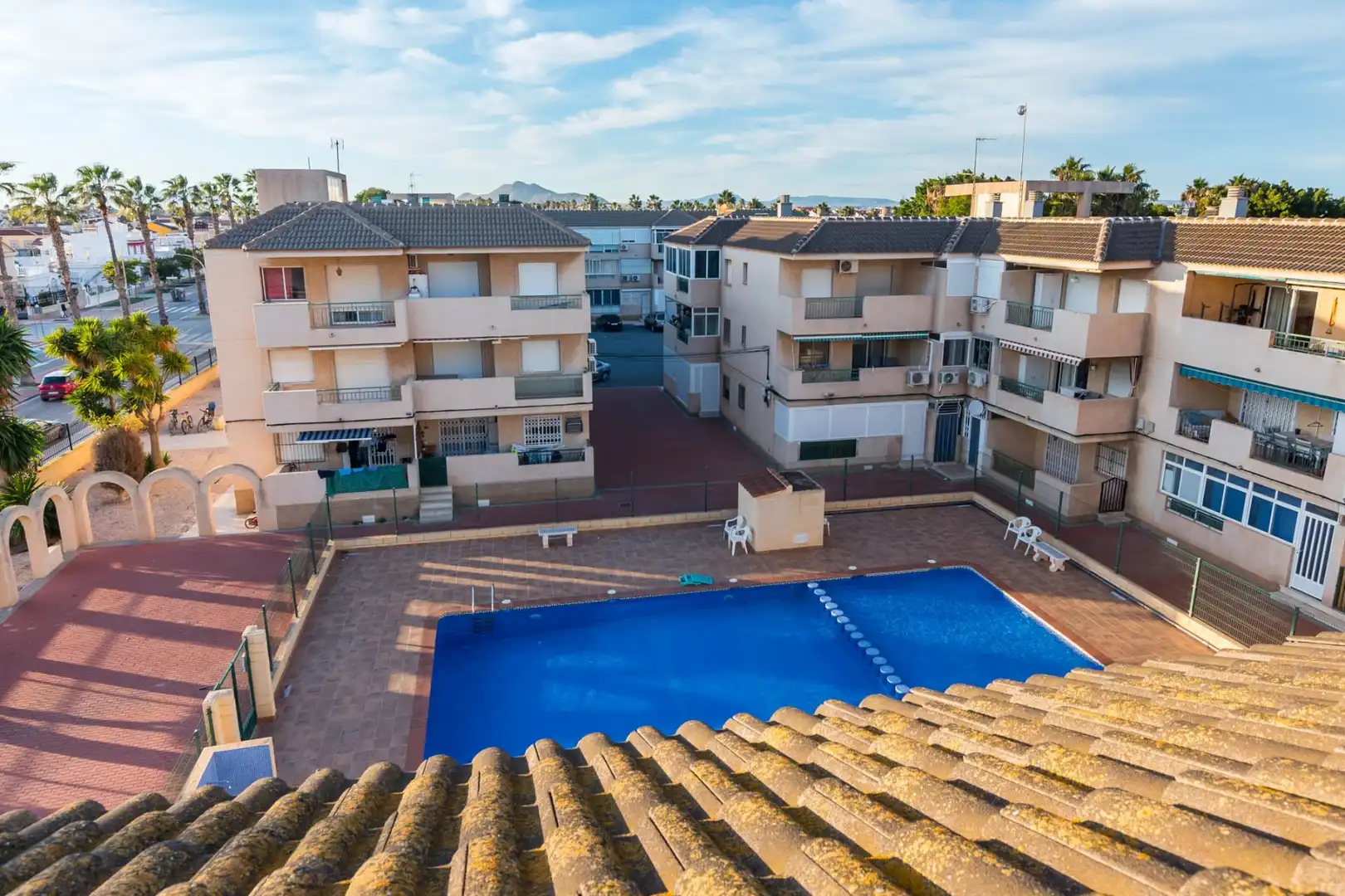 Swimming pool of Flat for sale in Los Alcázares  with Swimming Pool, Furnished and Oven