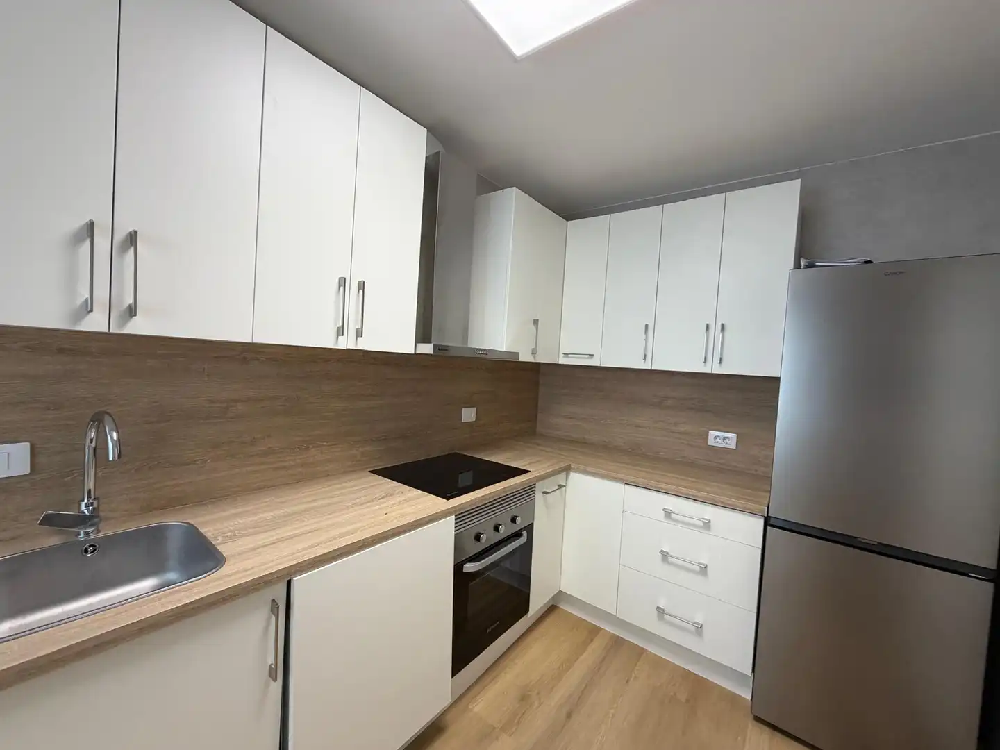 Cocina de Piso de alquiler en Lugo con Calefacción, Parquet y Trastero