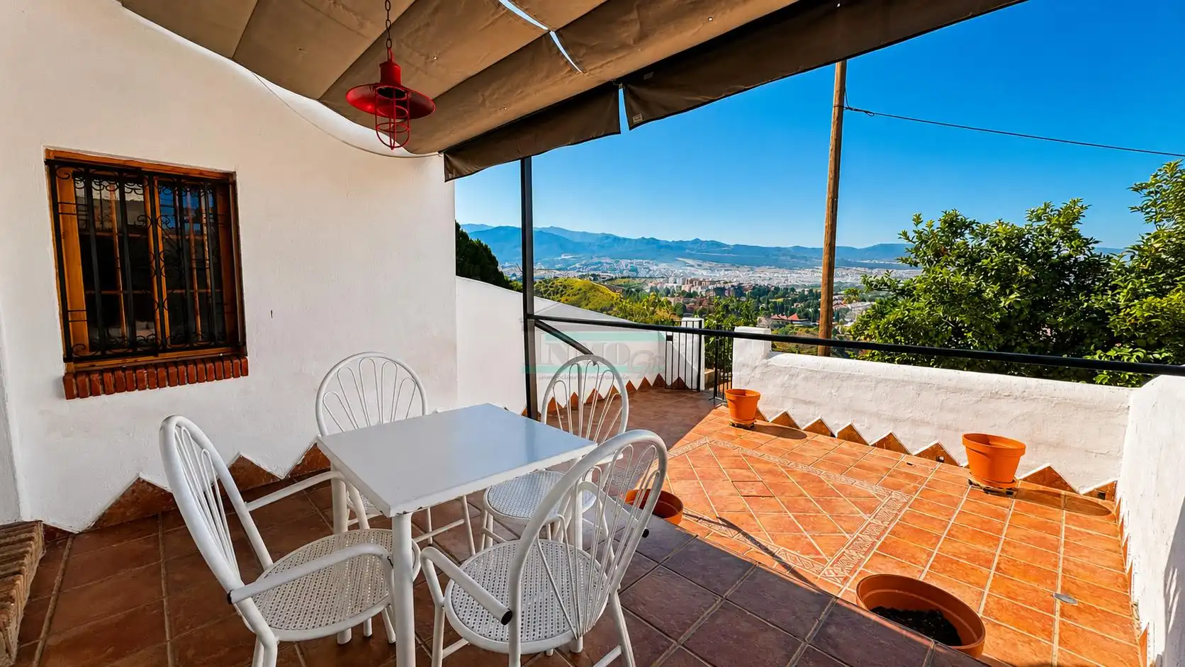 Terraza de Piso de alquiler en Granada con Jardín privado, Terraza y Amueblado