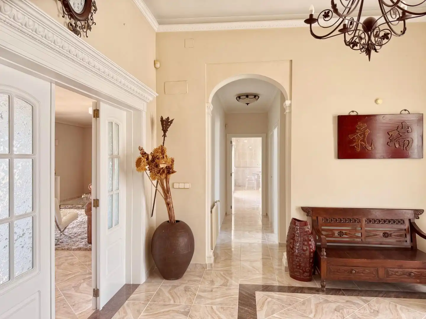 Casa o chalet de alquiler en La Nucia con Aire acondicionado, Jardín privado y Piscina